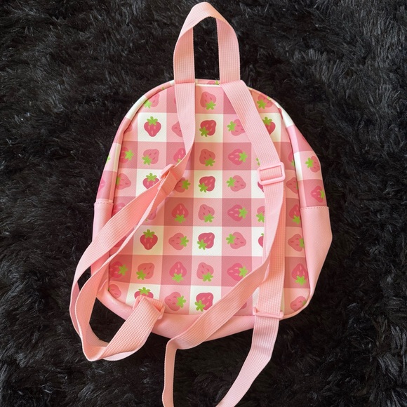 Pink Strawberry Shortcake Mini Backpack - Picture 3 of 5